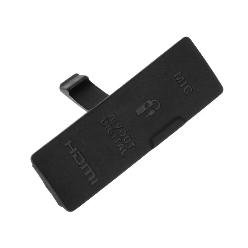 1 Piece Replacement Side Interface Cap USB / AV OUT/ HDMI/ MIC Rubber Door Cover for Canon EOS 550D Digital Camera Repair Part