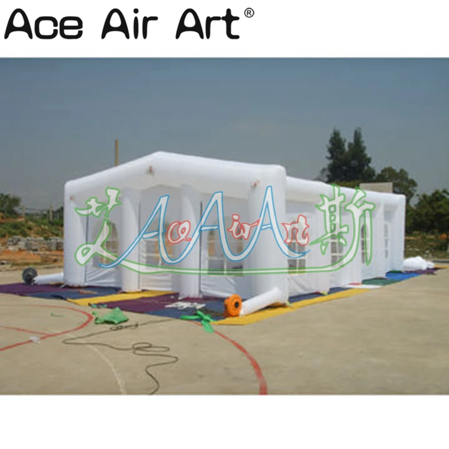 Waterproof Canopy Tent Inflatable Wedding Tent With Electric Air Blower For Outdoor Event/Party Made By Ace Air Art