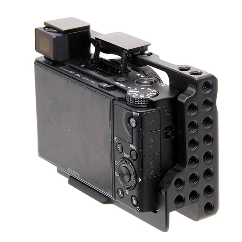 Pro for Sony RX100 M7 Camera Cage Aluminum Alloy Protective Cover with 1/4 Thread Holes  for Sony RX100 M7 VII 7 105g