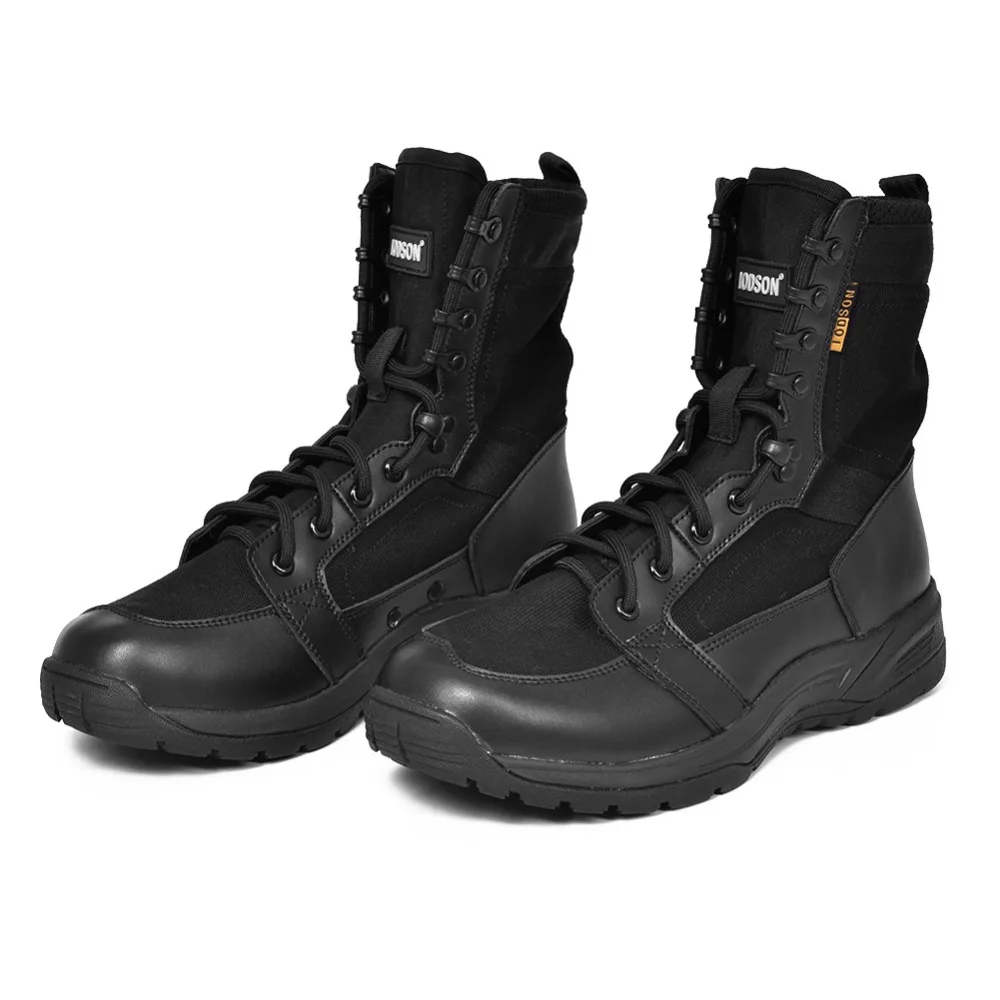 Outdoor Hiking Military Boot Men Waterproof Wear-resistant Rubber Hunting Boots Breathable High Trekking Climbing Tactical Shoes