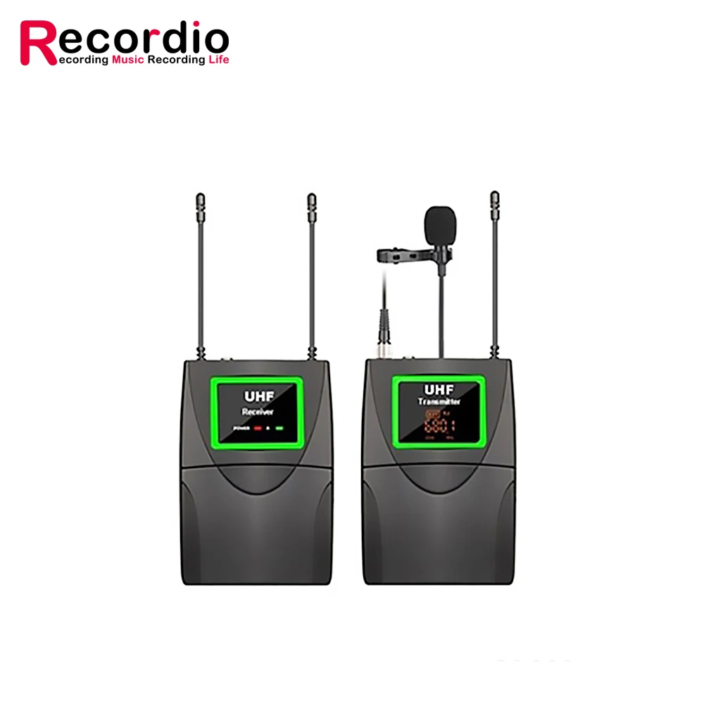 GAW-808 Wireless Microphone System With Lavalier Microphone Can Be Used With Mobile Phone Camera Video Camera