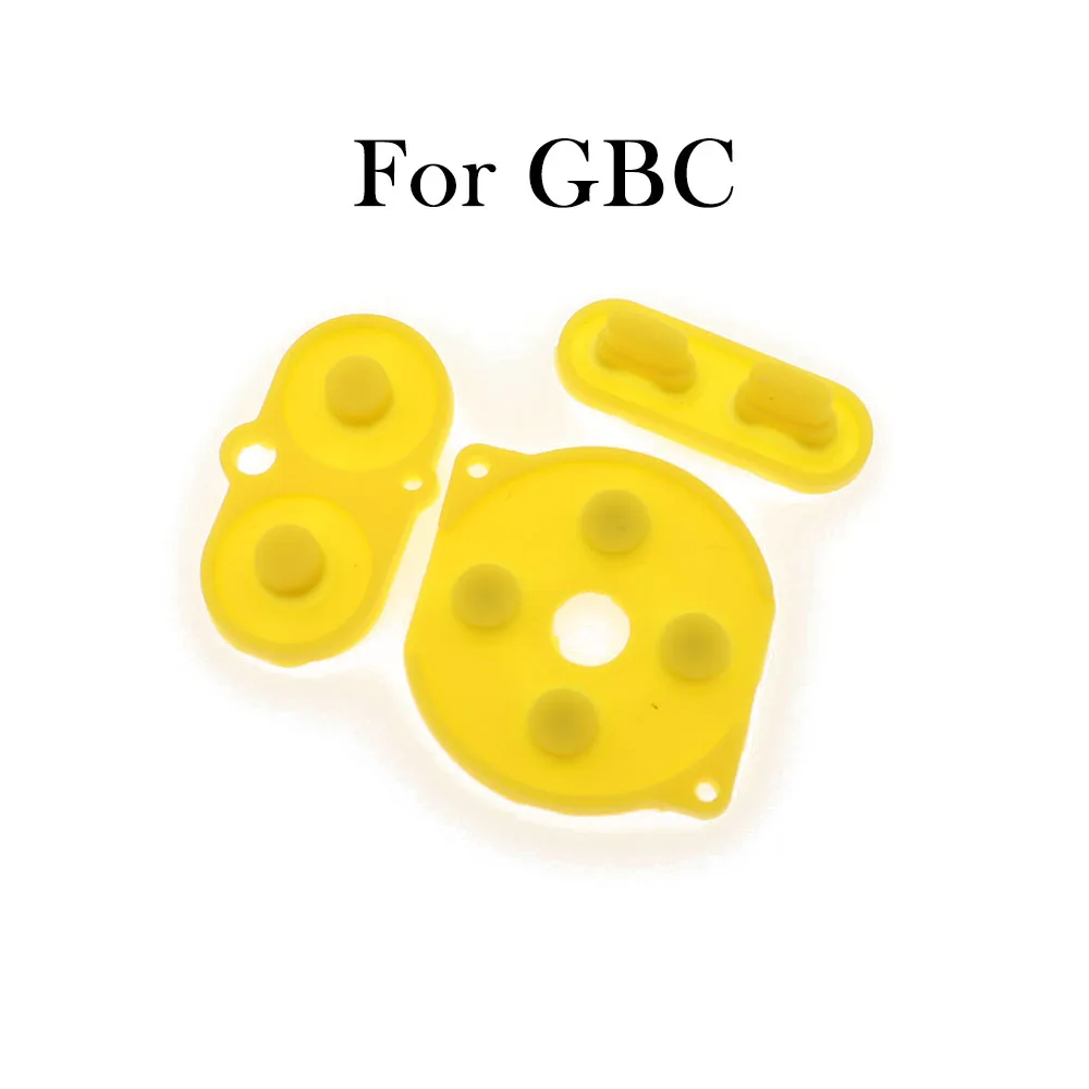1Set Rubber Conductive Button A-B D-Pad for Nintend GameBoy Color GBC Shell Housing Silicone Start Select Keypad
