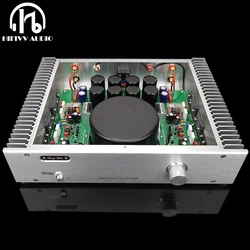 250W Class AB HiFi Audio Amplifier For Home theater system with 2SC3264 2SA1295 High power triode output