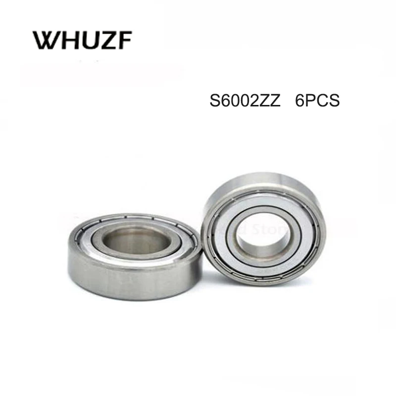 

S6002ZZ S6002RS 6002ZZ 6002RS 6002-2Z 6002Z 6002-2RS ZZ RS RZ 2RZ Deep Groove Ball Bearings 15 x 32 x 9mm High Quality