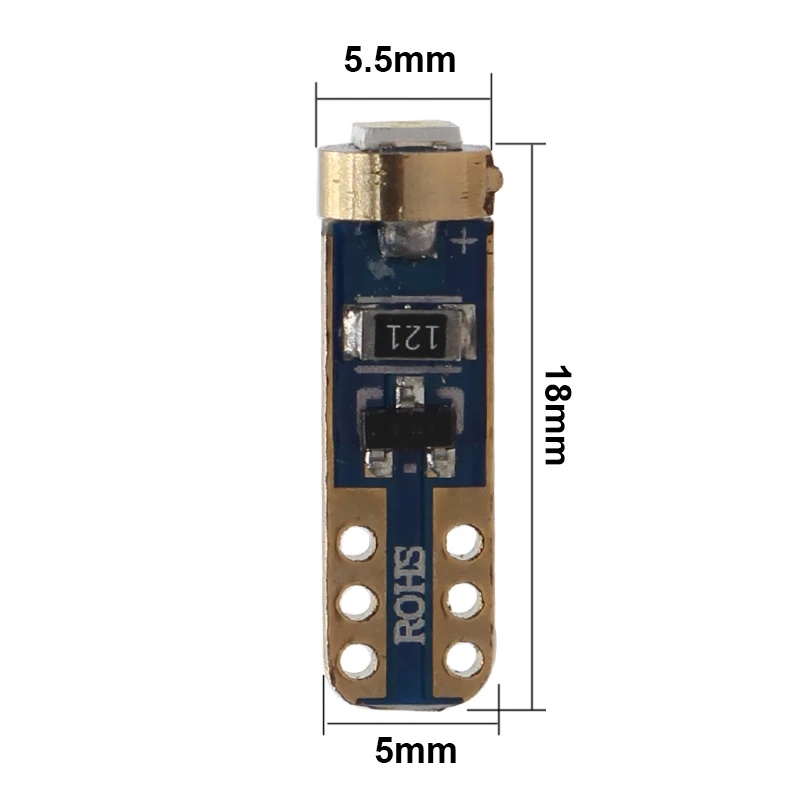 Ampoule Led Car Light T5 W3W W1.2W 12 24 Volt Truck Interior Bulb Dashboard Warming Indicator Wedge 12v 24v Auto Instrument Lamp