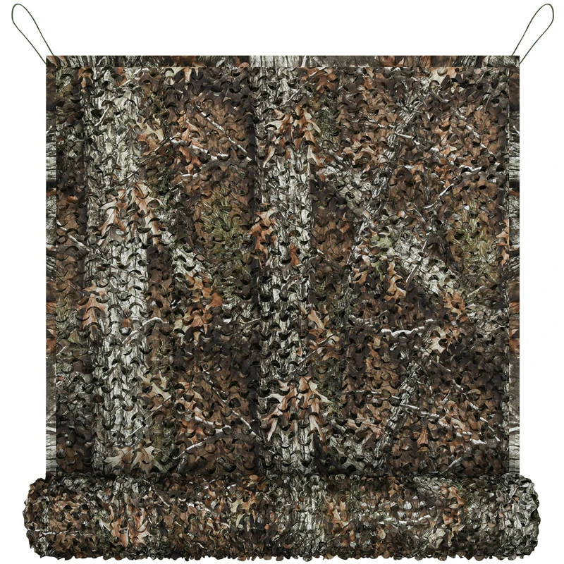 Reinforced Mesh Camouflage Net Sun Shade sails for Garden Awning Military Hunting Shooting Blind Camo Netting Gazebo area Decor