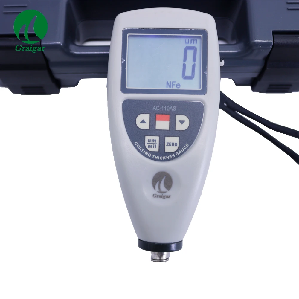 AC-110AS Coating Thickness Gauge Measuring Range 0~1250um Painting Thickness Meter