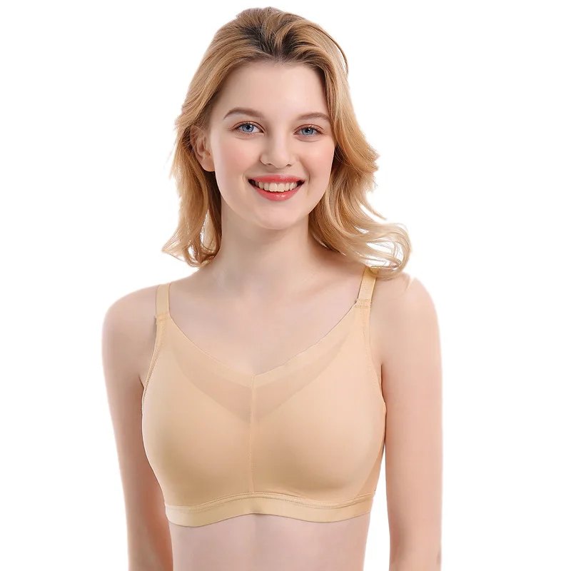 

X9003 Silicone Breast Mastectomy Bra for Women After Breast Surgery Pocket Bras Silicone Breast Prosthesis Breast Cancer