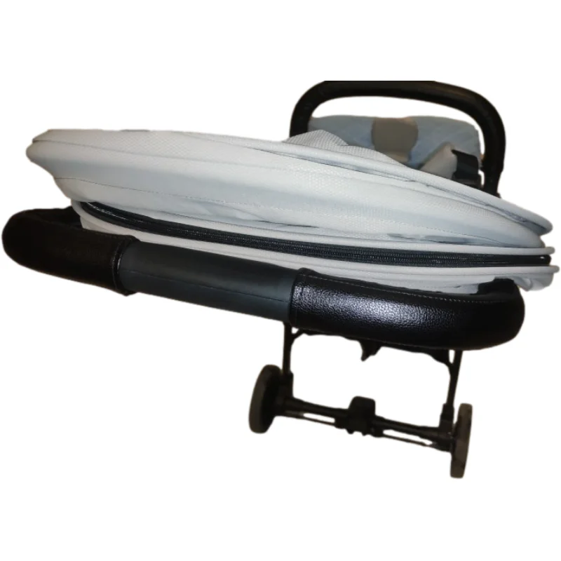 Stroller Baby Leather Bumper Covers Fit Inglesina Quid 2 Handle Sleeve Case Armrest Protective Cover Pram  Accessories