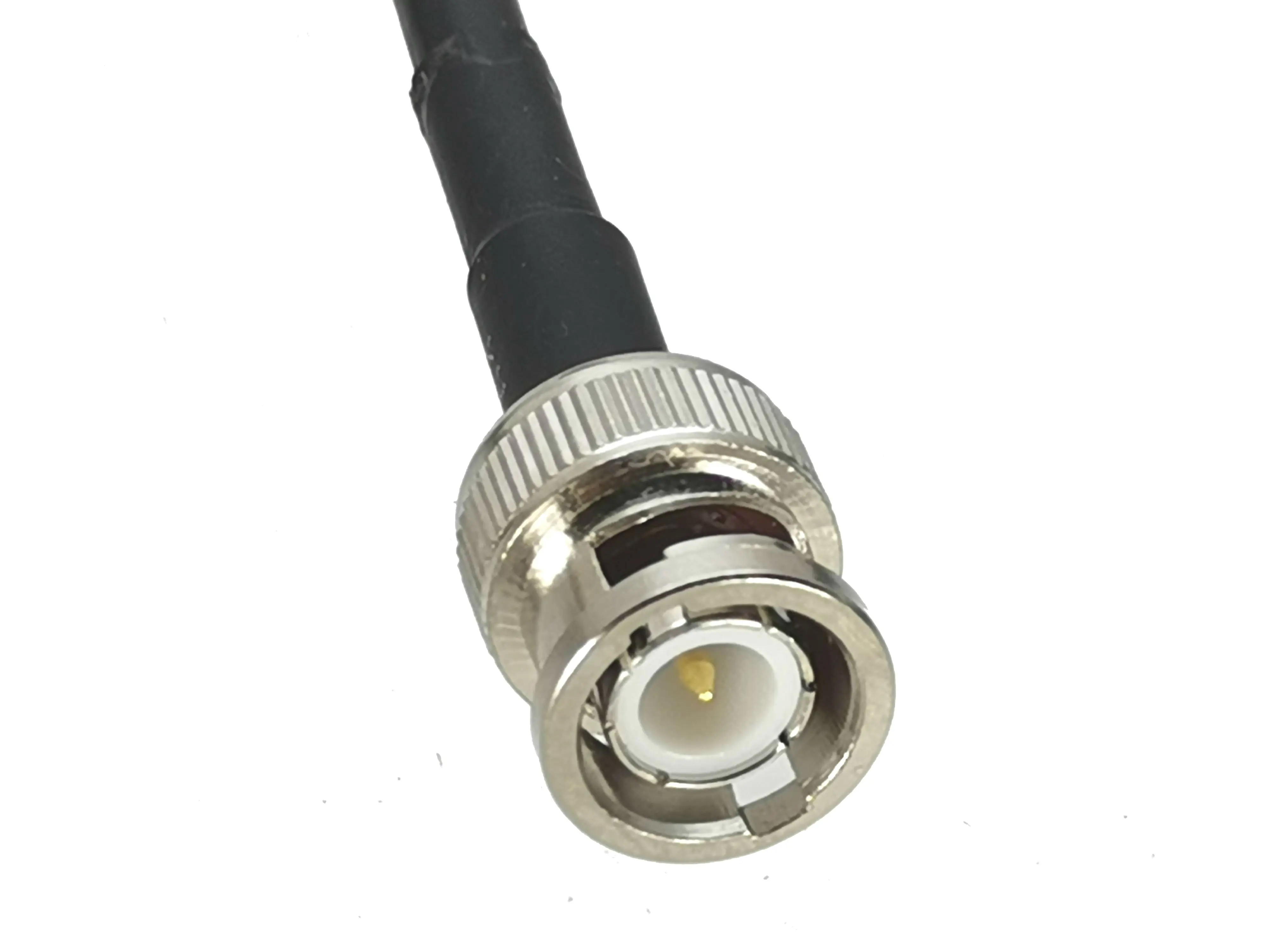 BNC macho para conector BNC macho, RF Coaxial Jumper, cabo Pigtail, 4 polegadas ~ 20m, RG58, 1pc