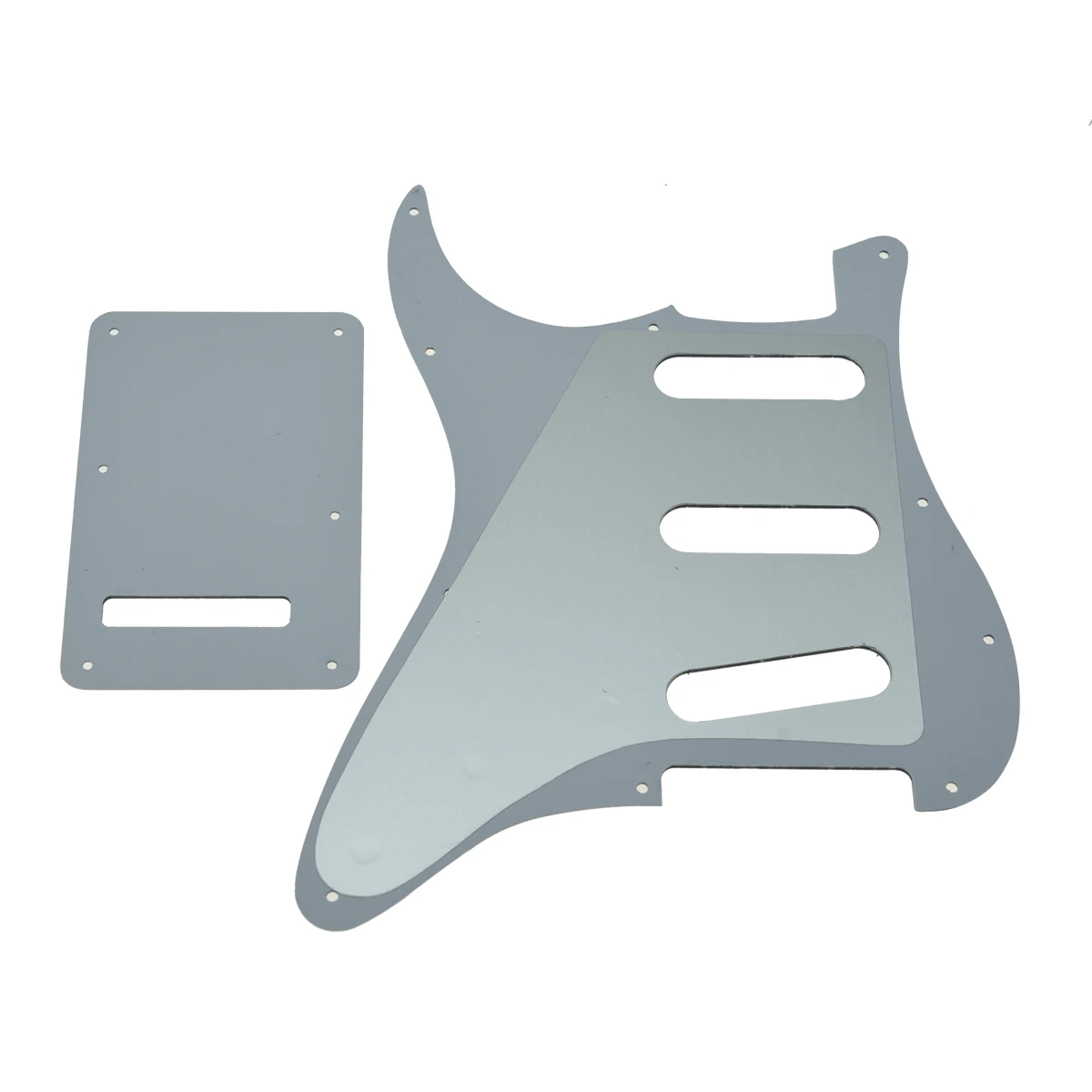 KAISH 3D Printed plastic pickguard ST for Strat Guitar SSS Pickguard,Trem Cover and Screws Various Colors