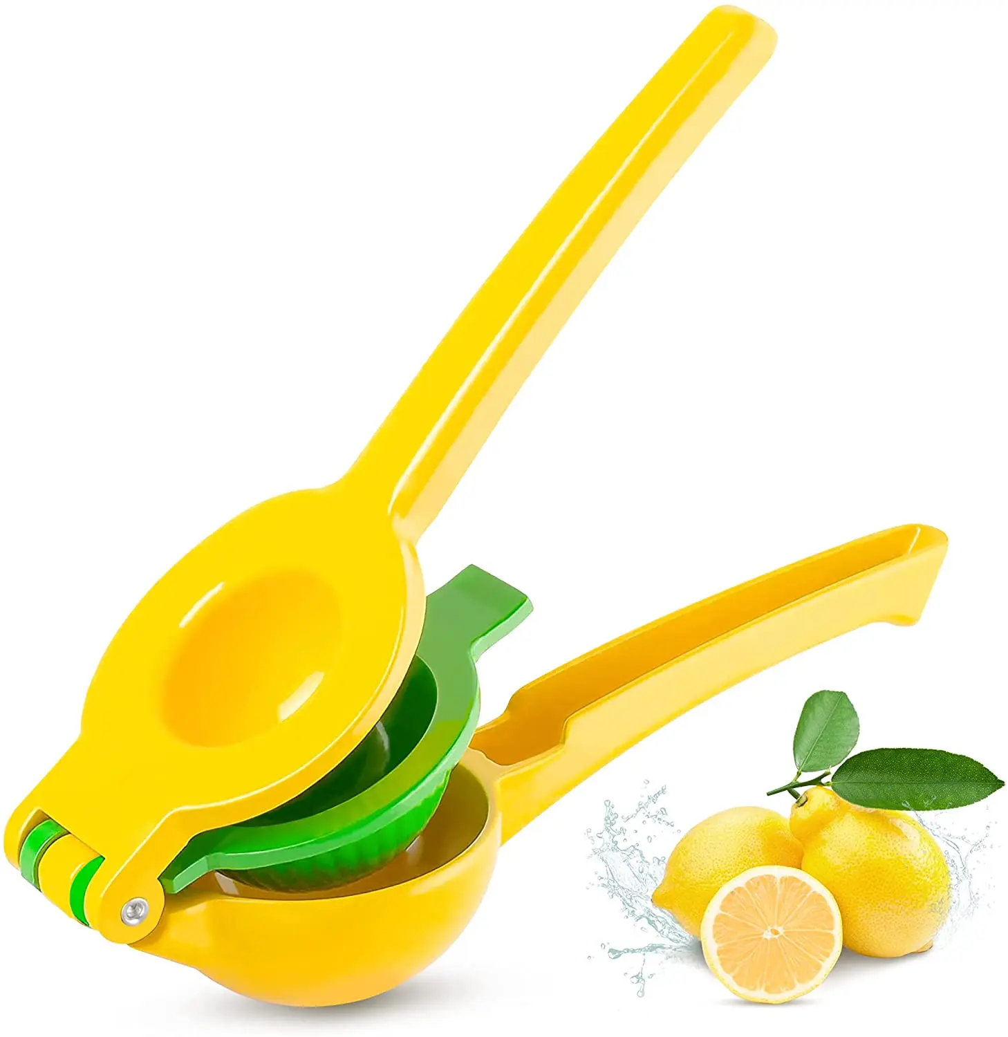 

Multifunctional Double Lemon Clip 2 in 1 Aluminum Alloy Fruit Juicer Manual Juicer Kitchen Accessories