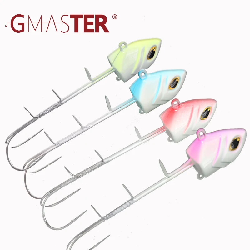 

GMASTER Double Jig hook 150g lead hooking Lure Japanese luminous powder L strong glow Fishing Lure