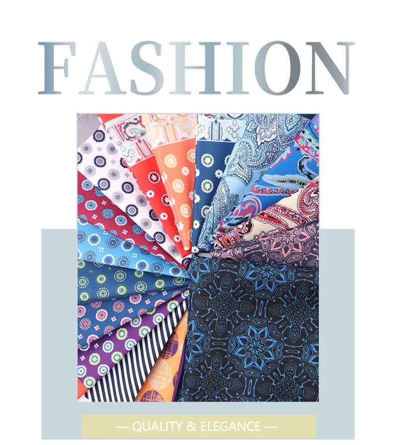 Tailor Smith New Arrival 30x30cm Big Size Handkerchief Men Fashion Chest Towel Paisley Floral Dot Soft Suit Hanky Pocket Squares