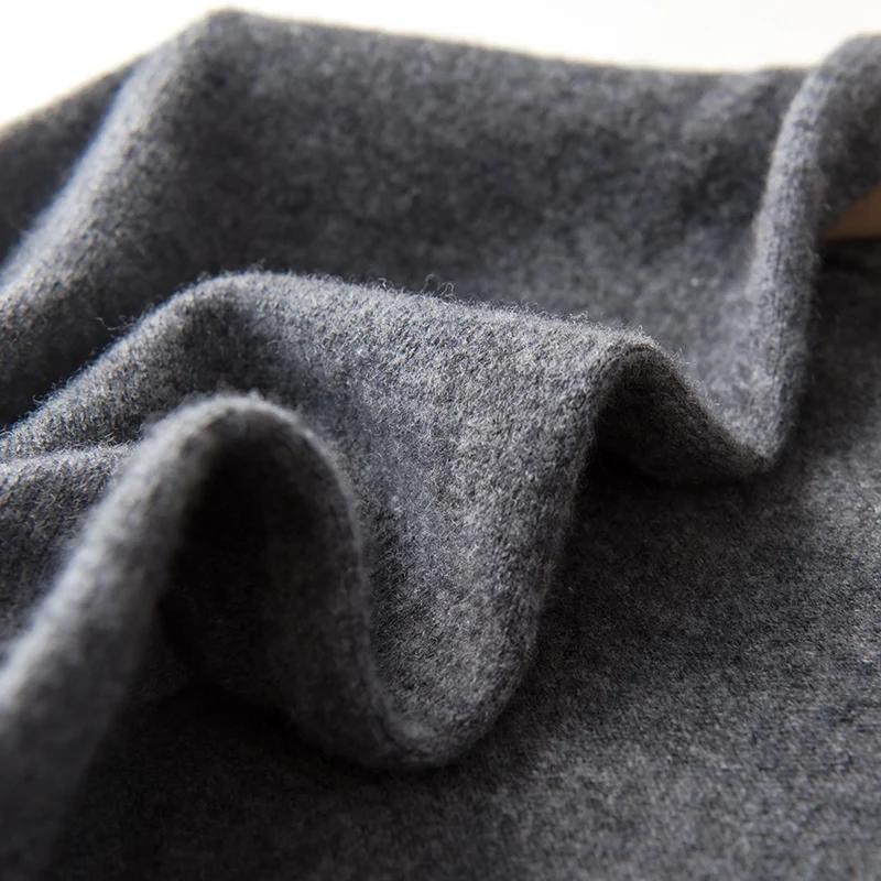 Top Grade Soft Sweaters Women 100% Wool Knit Jumpers ladies Winter New Cardigan Standard Clothes