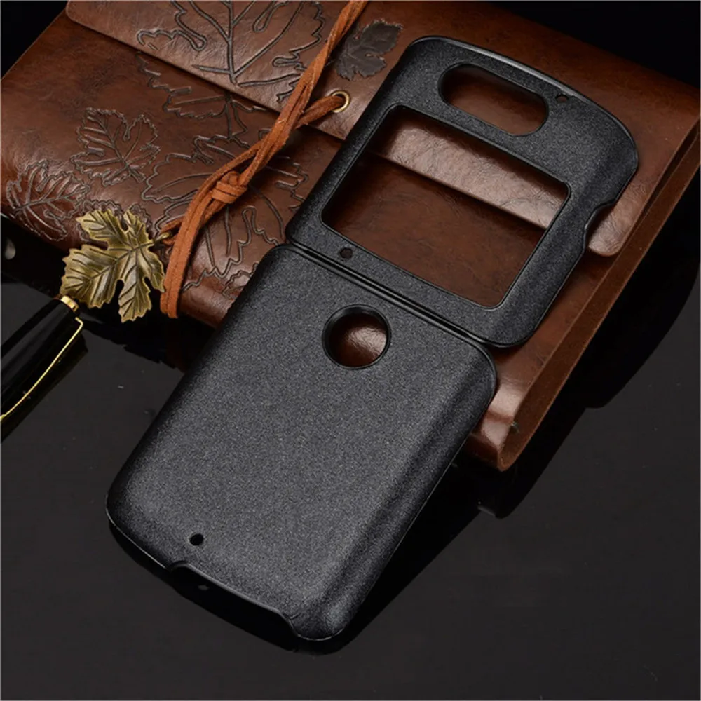 For Motorola Razr 5G Case Luxury PU Leather Back Cover ShockProof Case For Motorola Moto Razr 5G Protective Phone Cases