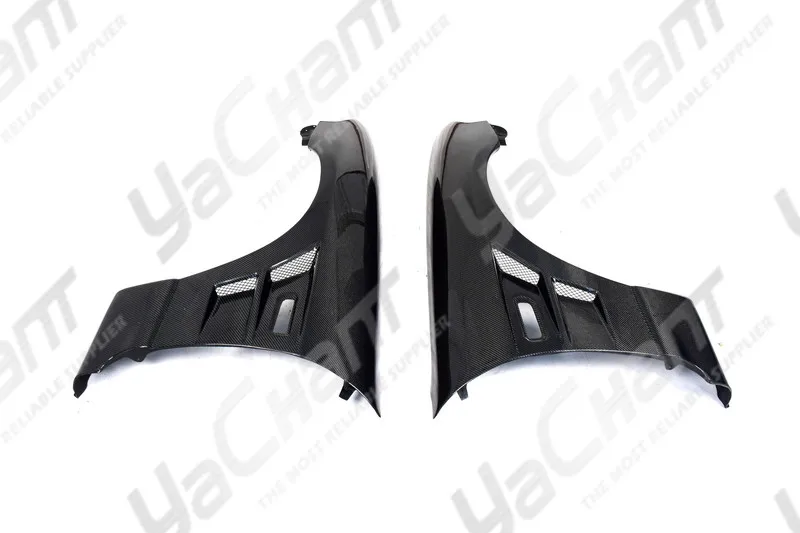 Car-Styling Carbon Fiber / FRP Fender Kit Bodykit 2 Pcs Fit For 1995-1996 Skyline R33 GTS Spec 1 BN Style +30mm Front Fender