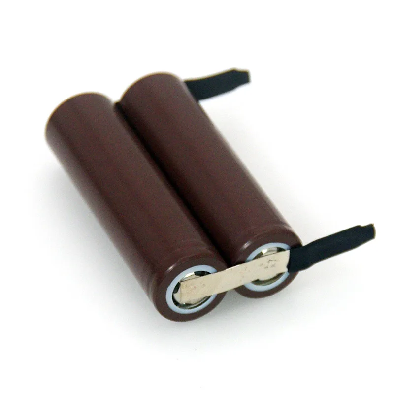 Новый 3,7 V 1S 6000 мА/ч, HG2 ионно-литиевая аккумуляторная батарея светодиодный светильник рыбалка Bluetooth Динамик 4,2 в паяльная Никель лист DIY батареи