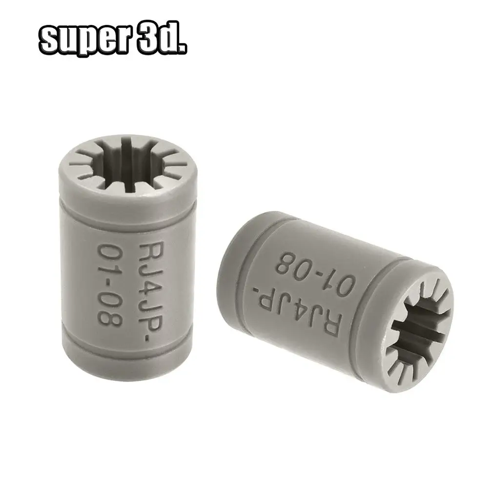 RJ4JP-01-08 Solid Polymer Igus Drylin LM8UU linear Bearing 8mm shaft For Anet A8 Prusa i3 Reprap 3d Printer parts
