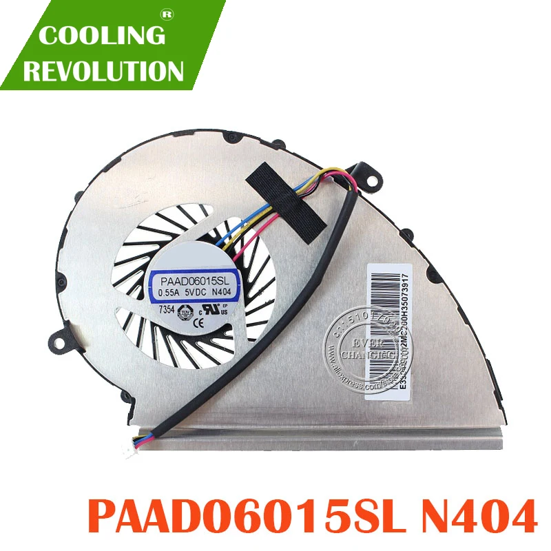 NEW GPU COOLING FAN PAAD06015SL 0.55A 5VDC N404 4PIN