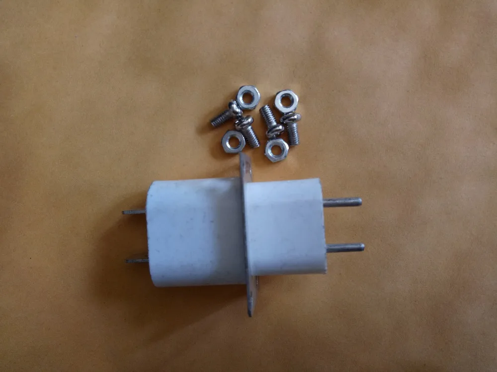 1Pc 2 Types To Choose Microwave Oven Magnetron Socket Pin Filament Socket Magnetron Pin Has A Penetrating Capacitor