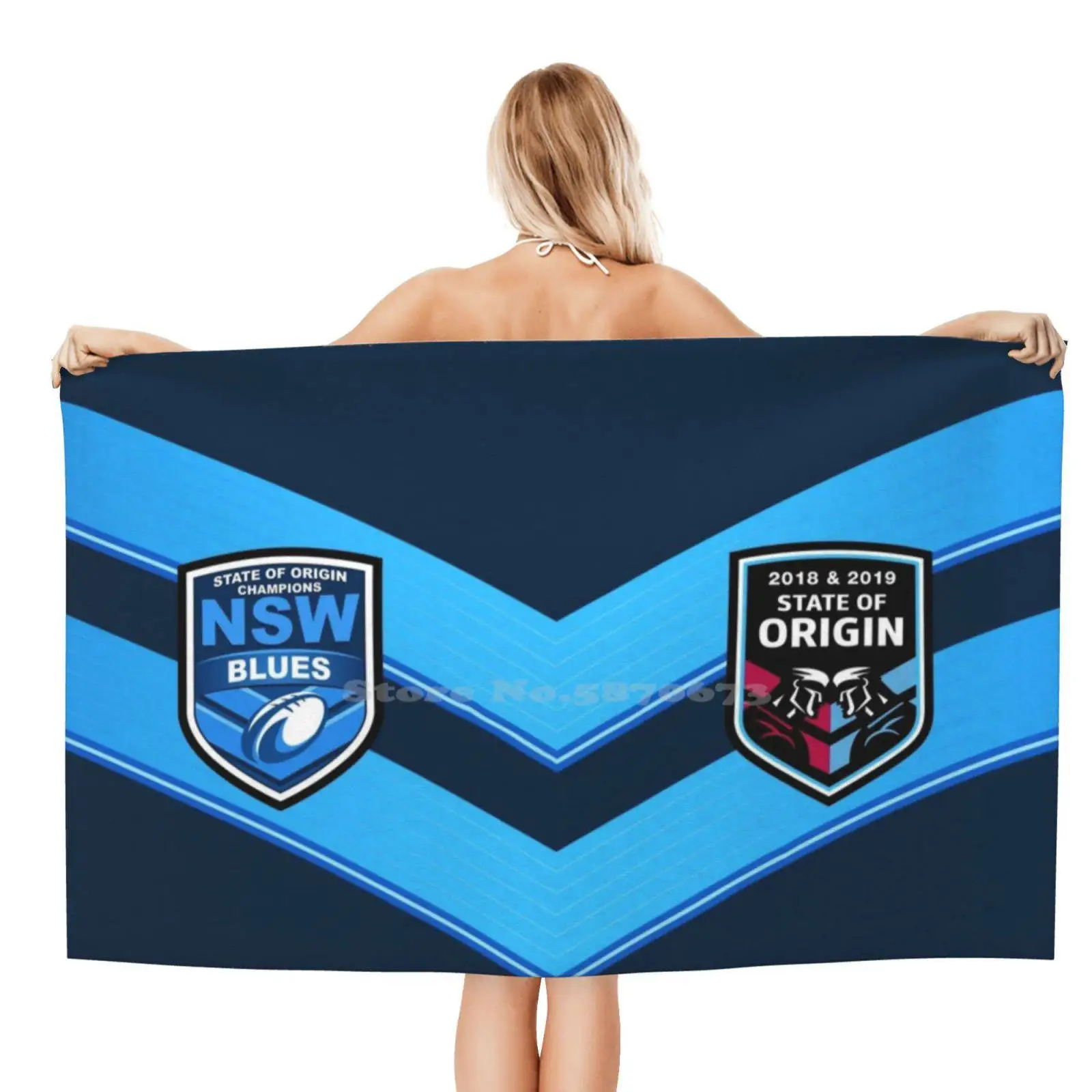 

State Of Origin 2019 Nsw Back2Back S! Soft Comfortable Bath Shower Towel State Of Origin 2019 State Of Origin Origin Nsw Nsw