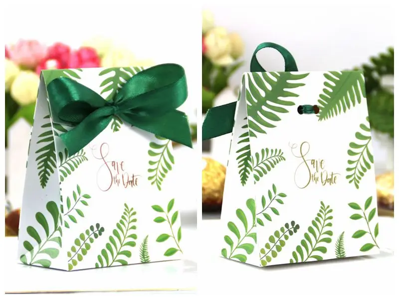 100Pcs Wedding souvenirs gift box of 