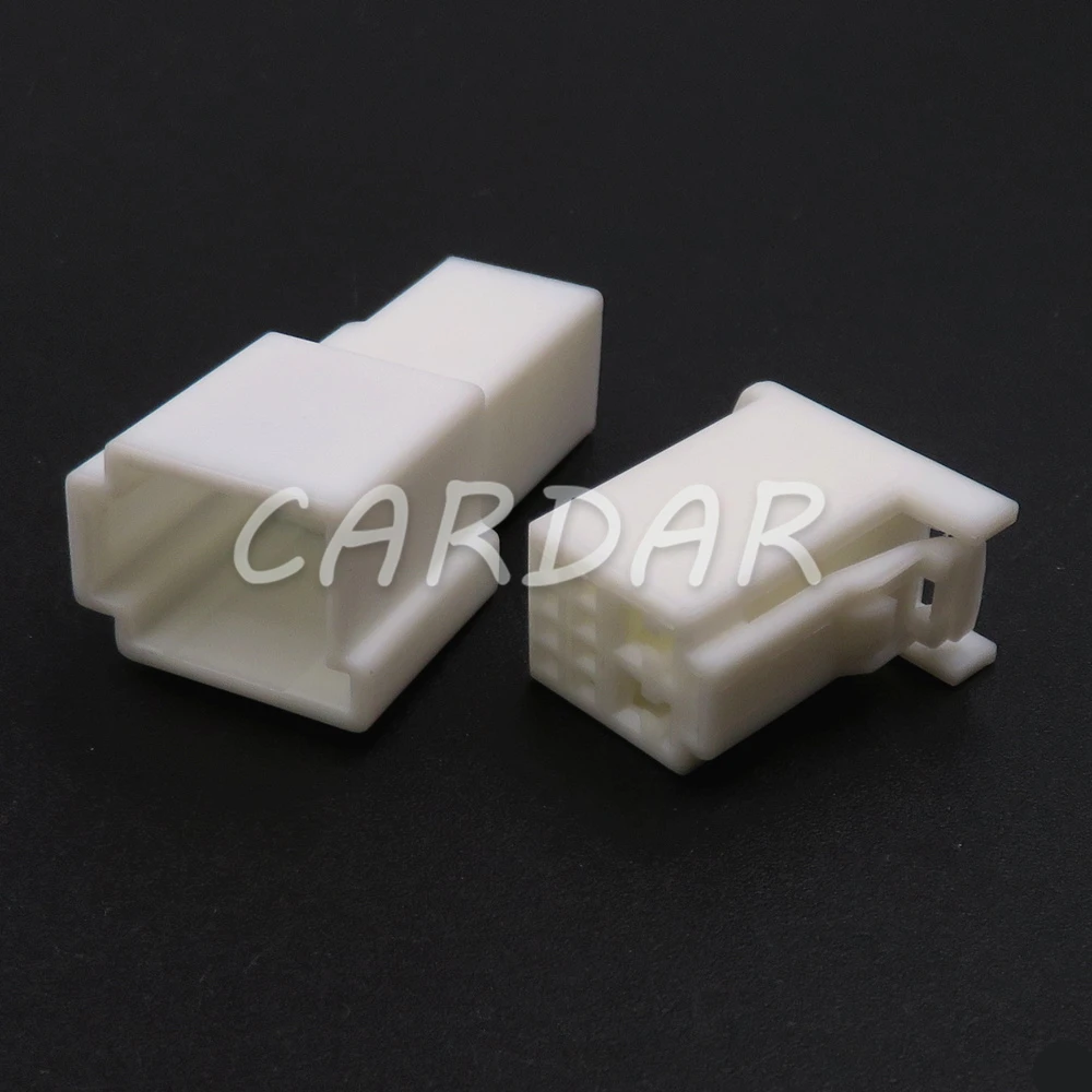 1 Set 10 Pin 0.7 2.2 Series Automotive Male Plug Female Cable Socket AC Assembly Composite Connector Auto Accessories