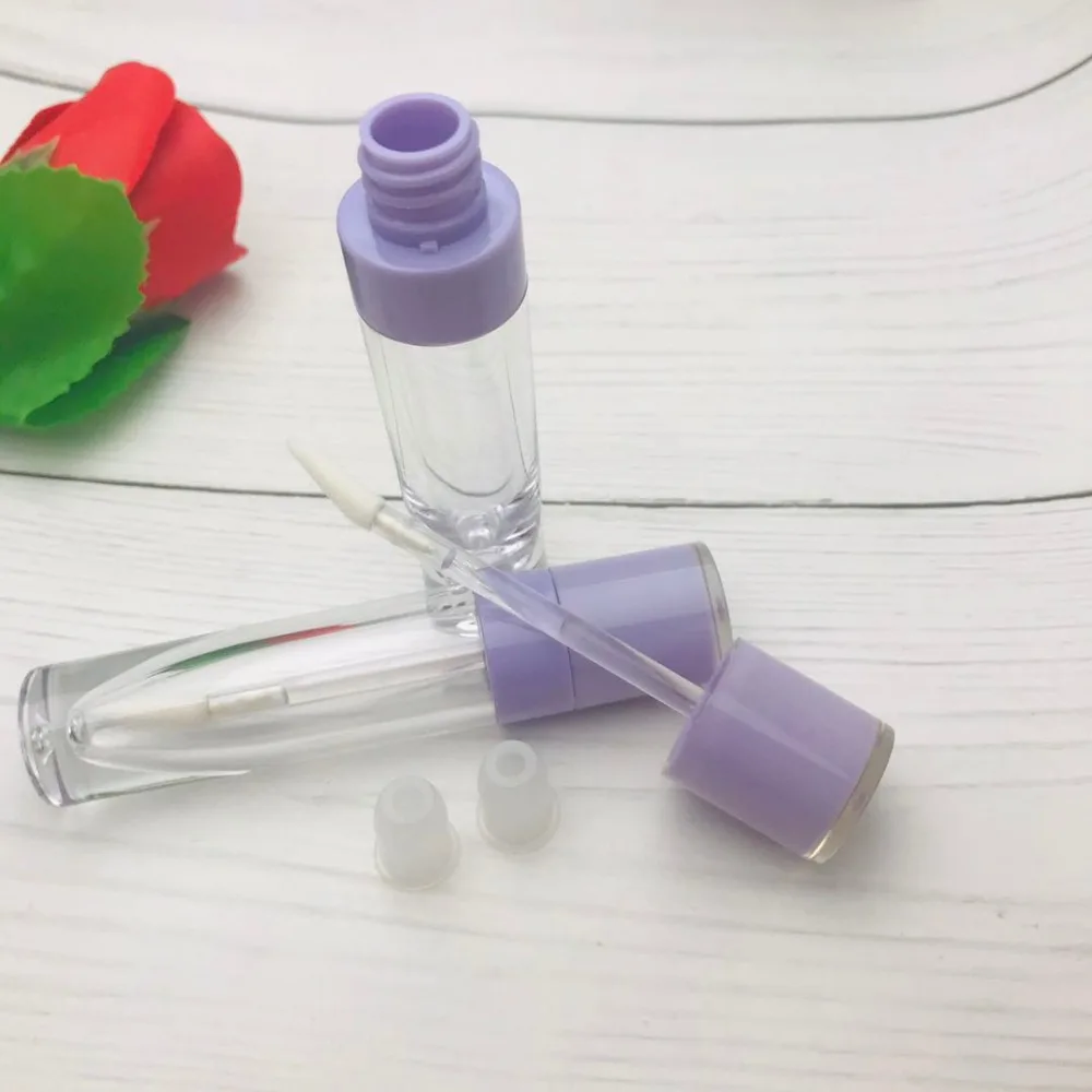 Direkt vom Hersteller: 5ml 8ml Leere Lipgloss-Tuben, Klare Lipgloss-Flaschen in Pink, Schwarz, Nachfüllbare DIY-Kosmetikverpackungen – Detail 5