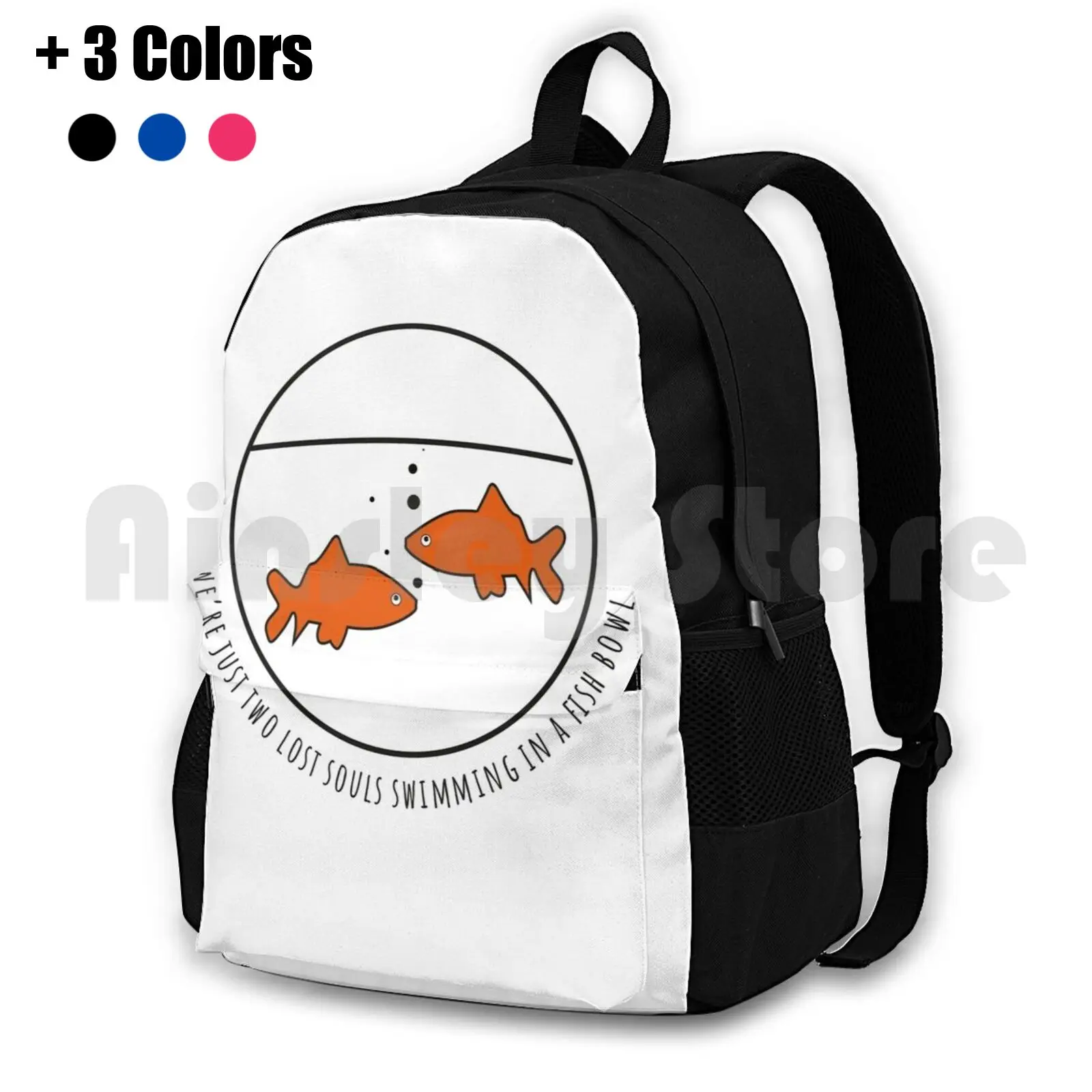 Two Lost Souls Outdoor Hiking Backpack Waterproof Camping Travel Lyrics Two Lost Souls Two Lost Souls Swimming In A Fish Bowl