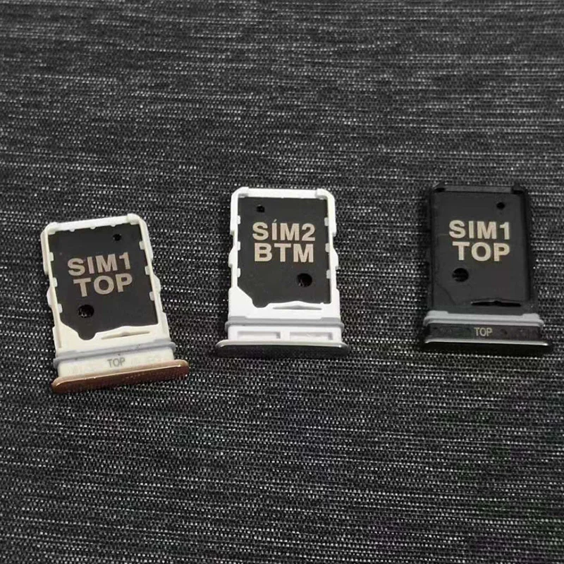 10 stks/partij Voor Samsung Galaxy A80 SM-A805F Micro Sim-kaart Houder Slot Lade Vervanging Adapters