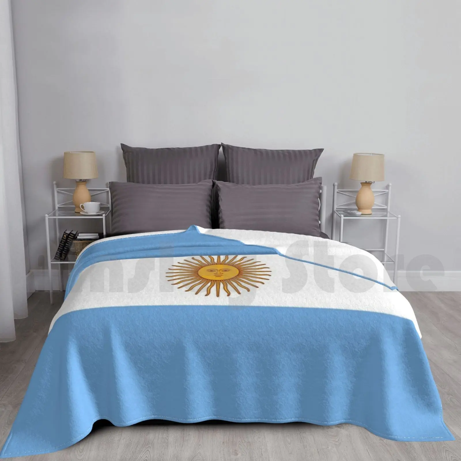 Blanket Argentina Flag Argentinian Patriotic Hat Argentina Argentinian Flag Argentinian Flag