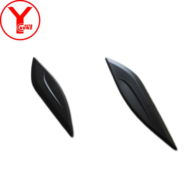 YCSUNZ black side vent hoods bonnet protectors car styling accessories For Toyota Fortuner HILUX SW4 2015 2016 2017 2018 2019