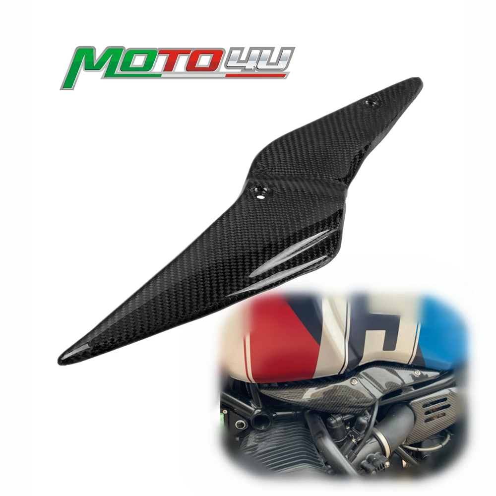 

Carbon Fiber 1PC Side Tank Covers Lower Panel Fairings Gloss Motorcycle Decoration cover For BMW R NINE T Rninet R 9t