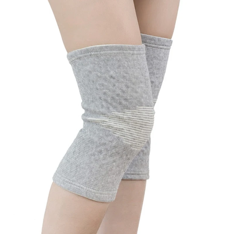 1Pair Tourmaline Self Heating Support Knee Pads Knee Brace Warm Pain Relief and Injury Recovery