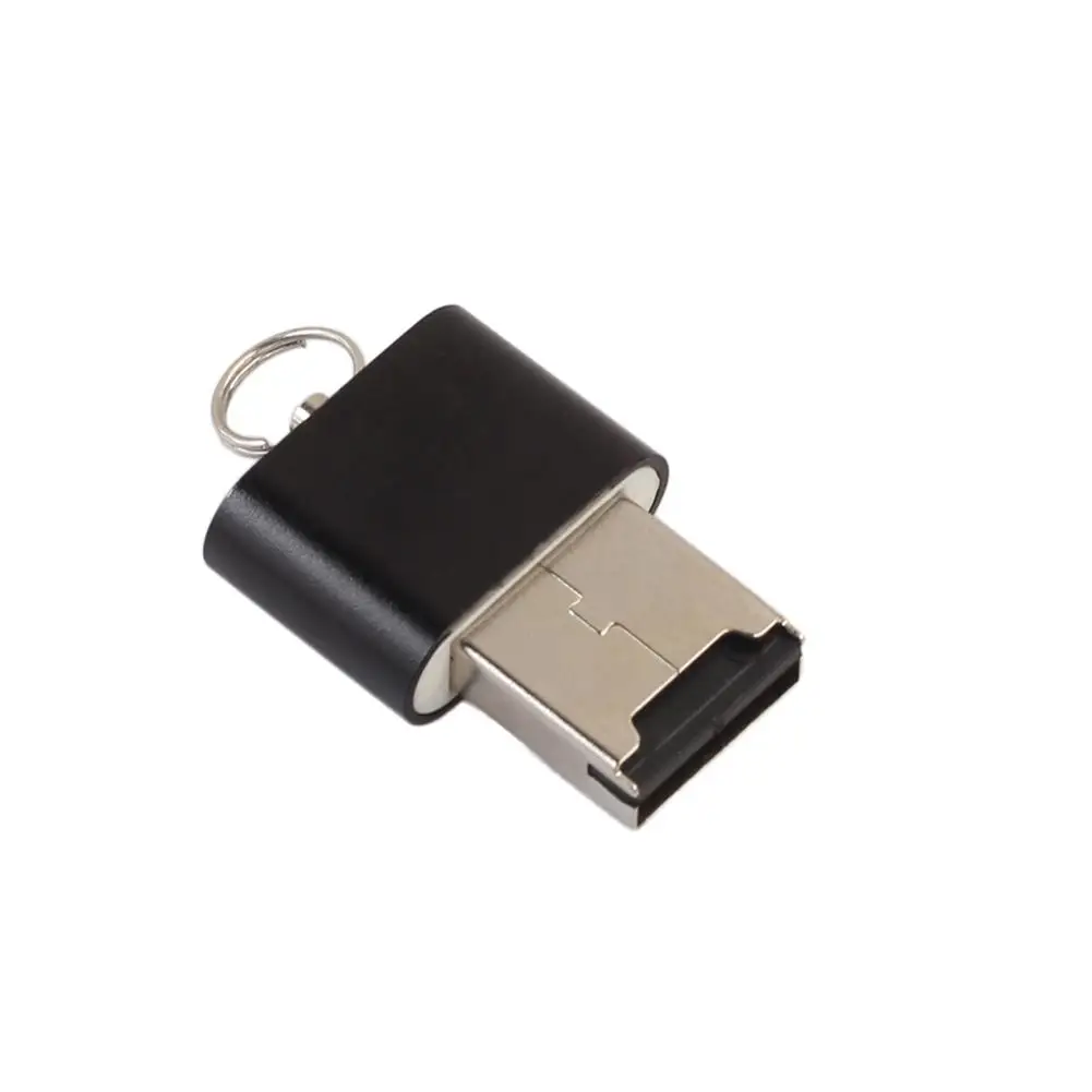 Ultra-thin Mini Aluminium Alloy 480 Mbps USB 2.0 T Flash TF Micro SD Memory Card Reader Adapter