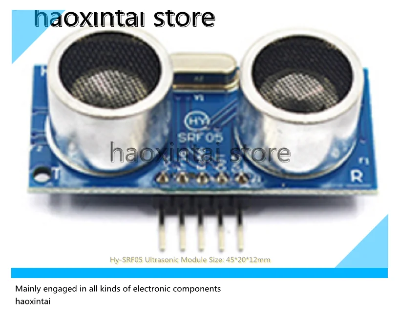 1PCSHY-SRF05 ultrasonic module size: 45*20*12mm sensor electronics