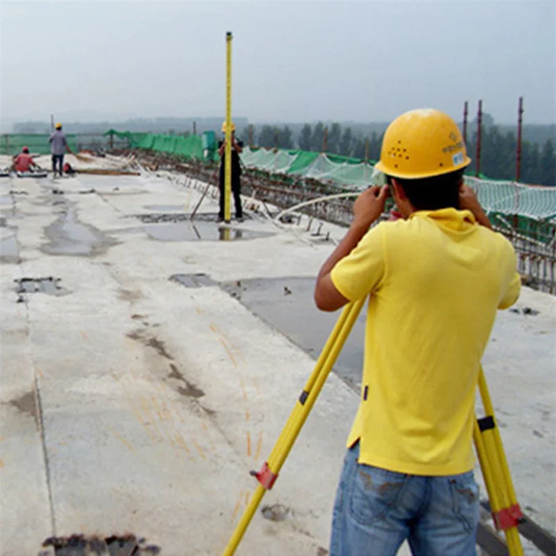 Tháp hợp kim nhôm dày Thước đo tháp có thể thu vào cho quang học tự động / Công cụ đo kỹ thuật 360 độ