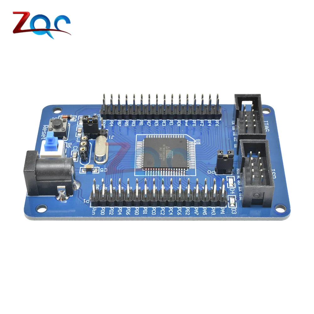 AVR ATmega64 ATmega128 AVR Minimum Core ISP JTAG Development Board Learning Board Core Board Component Pack Kit