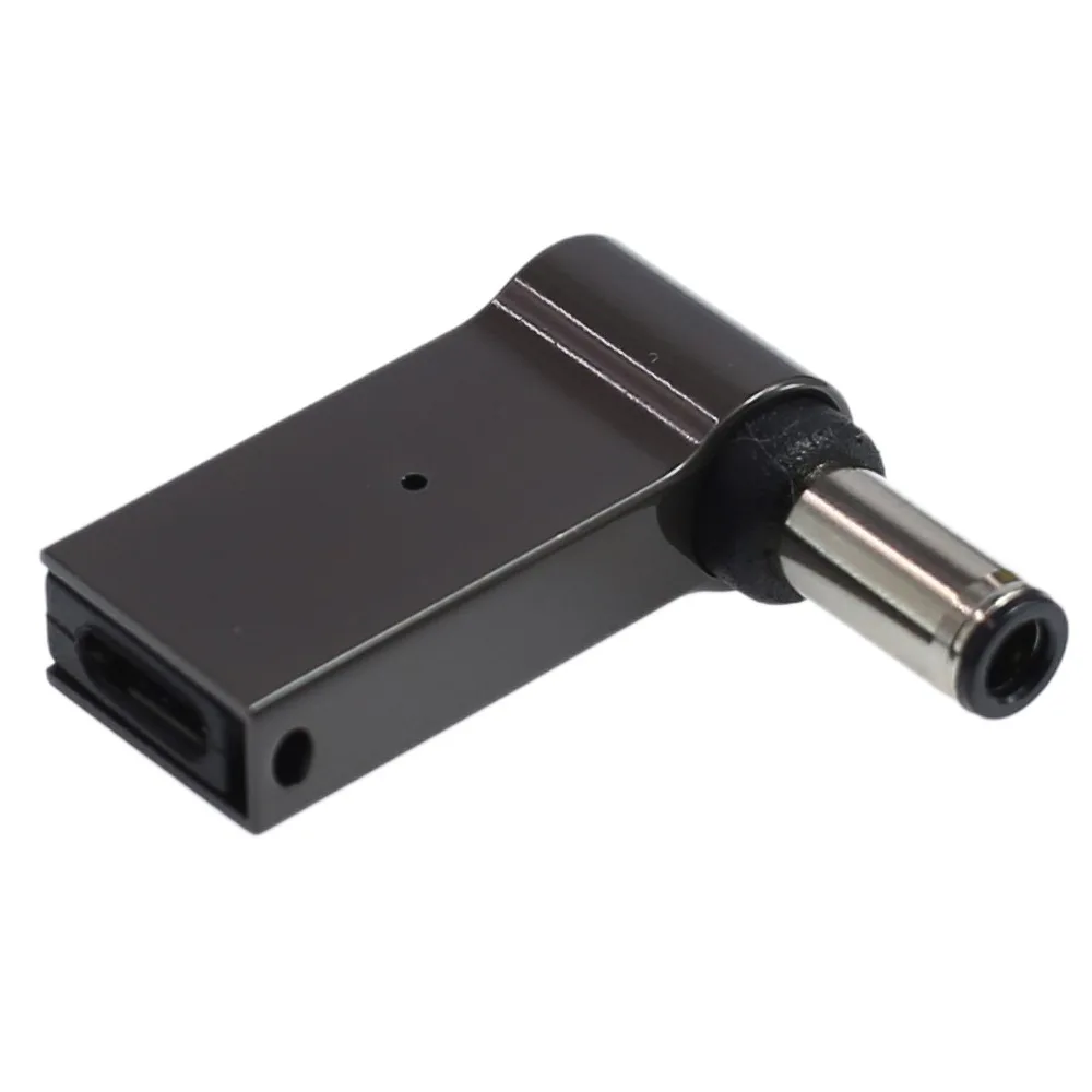 Pd 100w portátil carregador de alimentação adaptador conector usb tipo-c fêmea a 6.0x3.6mm macho jack plug converter para asus