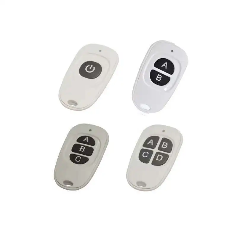 Wireless remote control security access control remote control 433 transmitter white duck egg 3 button new remote control