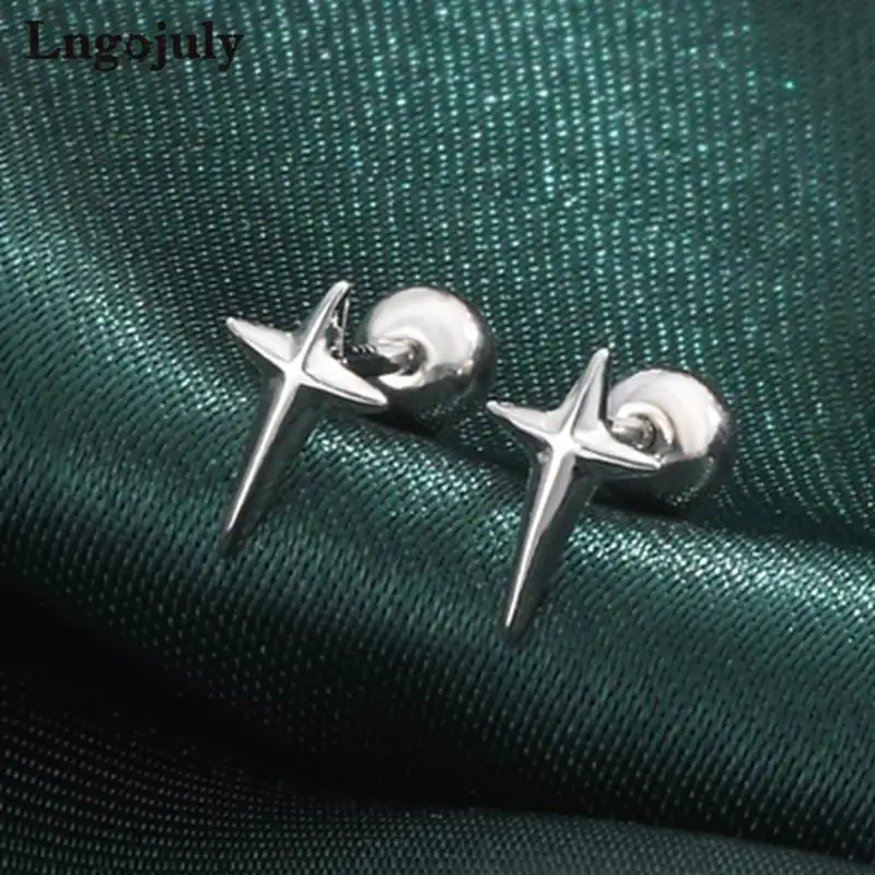 Multiple Styles Pure 925 Sterling Silver Stud Earring For Women Girl Children Screw Earrings Anniversary Party Fine Jewelry Gift