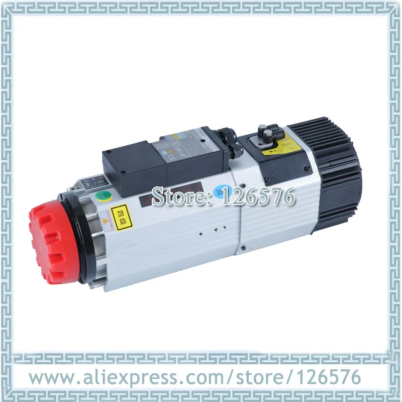 GDL70-24Z/9.0 9KW ISO30 Automatic Air Cooled ATC Spindle Motor Short Nose 18000rpm/24000rpm