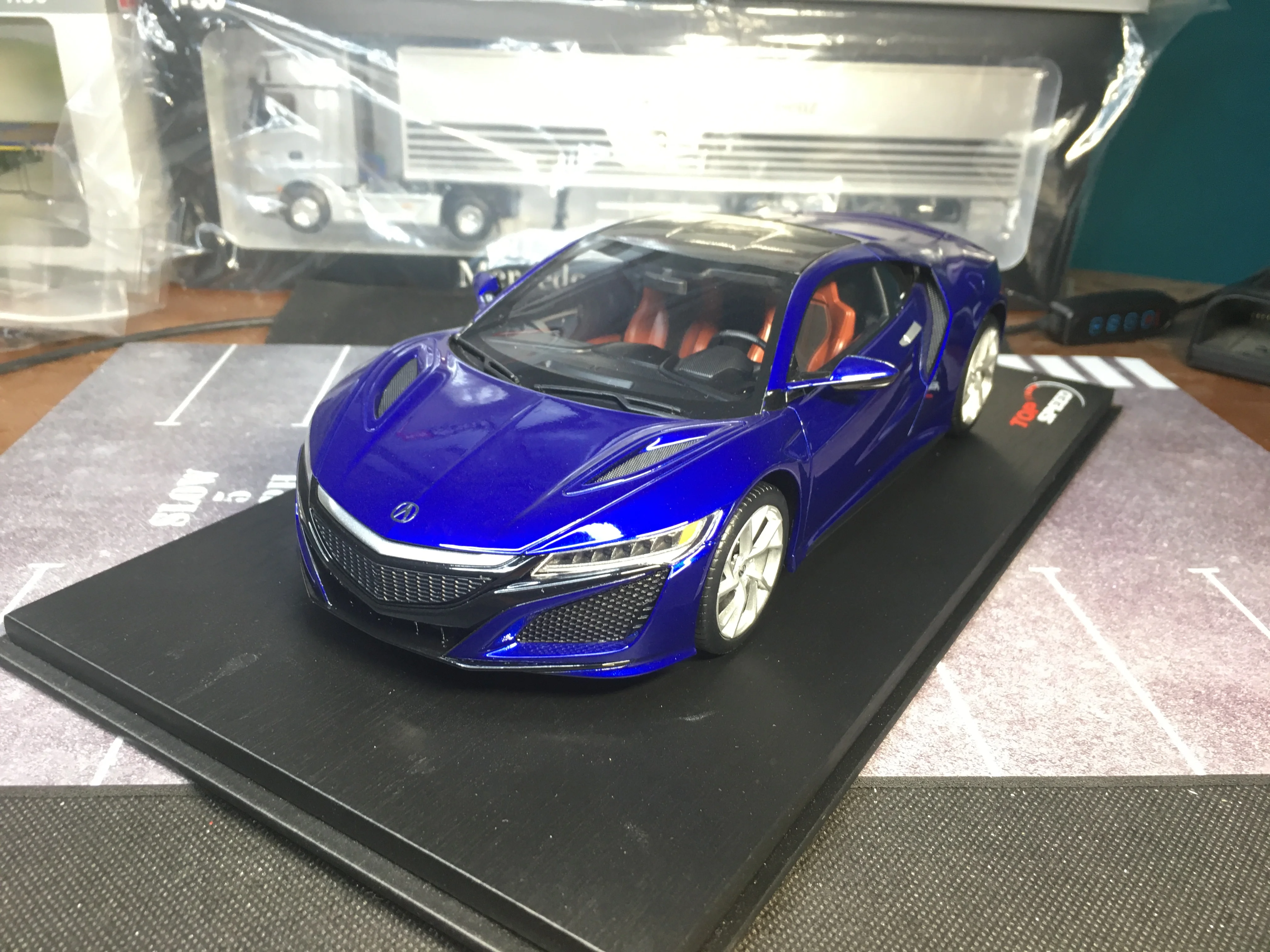 Top Speed 1/18 NSX Resin Model Car Collection Limited