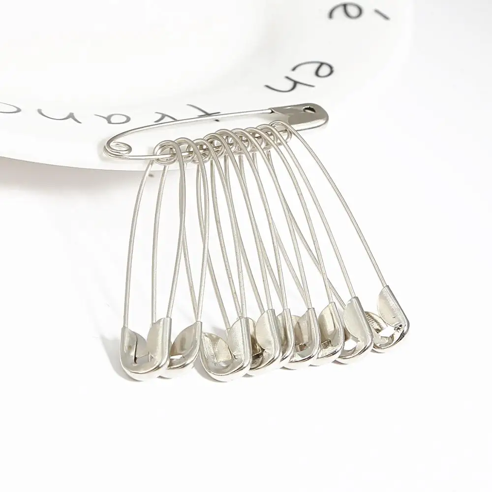 50pcs needlework safety pins gold silver DIY Sewing Tools Accessories Pin Brooch Apparel