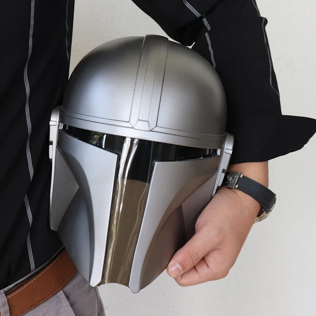 Anime Star Wars Cosplay Mandalorian PVC casco maschere festa di Halloween per adulti