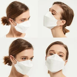 4 Layers Non-wove Adult ffp2 mask kn95 reusable mascarillas fpp2 mask KN95 CE Certified FFP2 face mask mascarilla kn95