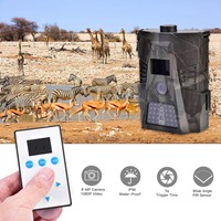 Suntekcam-Hunting Trail Camera, Wild Cameras, Waterproof IP65 Night Vision, Wildlife Animal Photo Traps, HT001, 850nm
