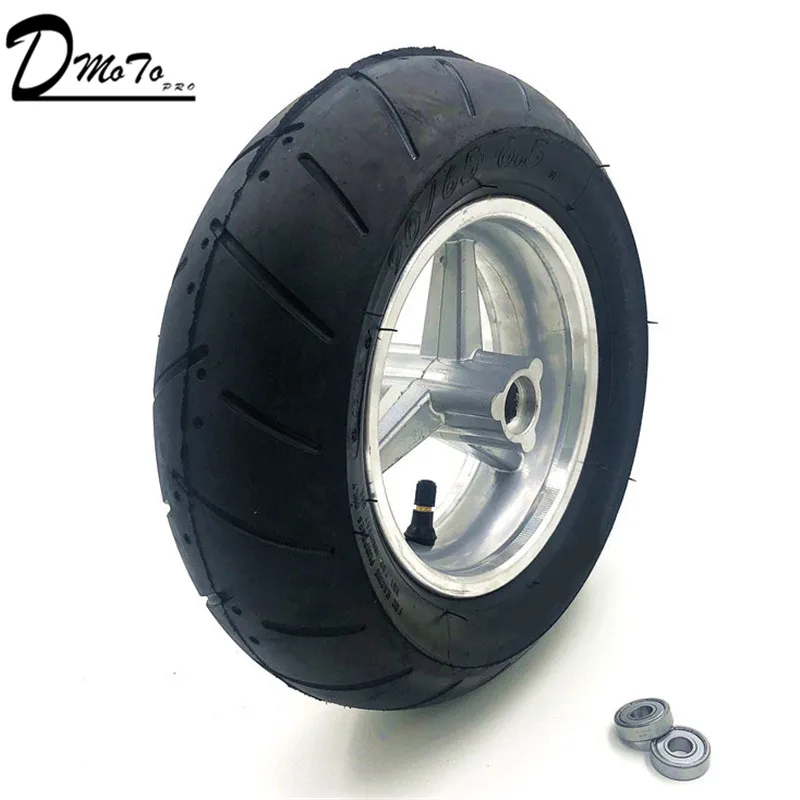 90 / 65-6.5 and 110/50-6.5 Front and Rear wheels tire tubeless vacuum For 49cc Mini Dirt Bike e Scooter Mini Moto