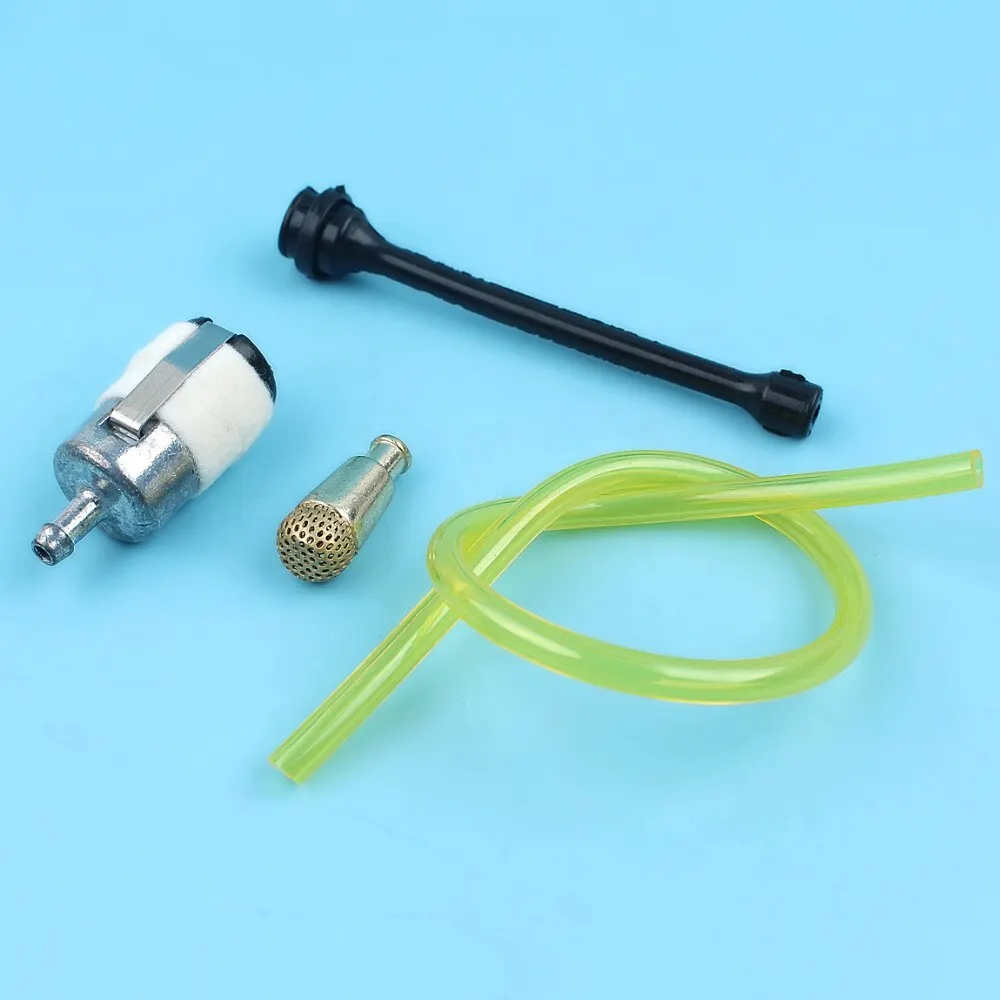 Set Selang & Filter Saluran Minyak Bahan Bakar Gas untuk HUSQVARNA 268 66 272 266 362 365 371 372 372XP 61 Suku Cadang Pengganti Gergaji Mesin